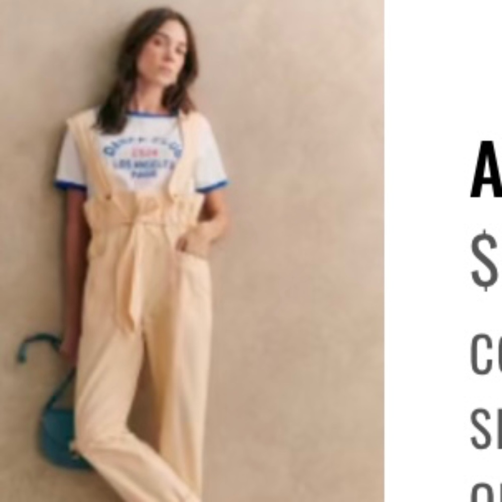 Sezane  Agape jumpsuit size 46 (14 US)